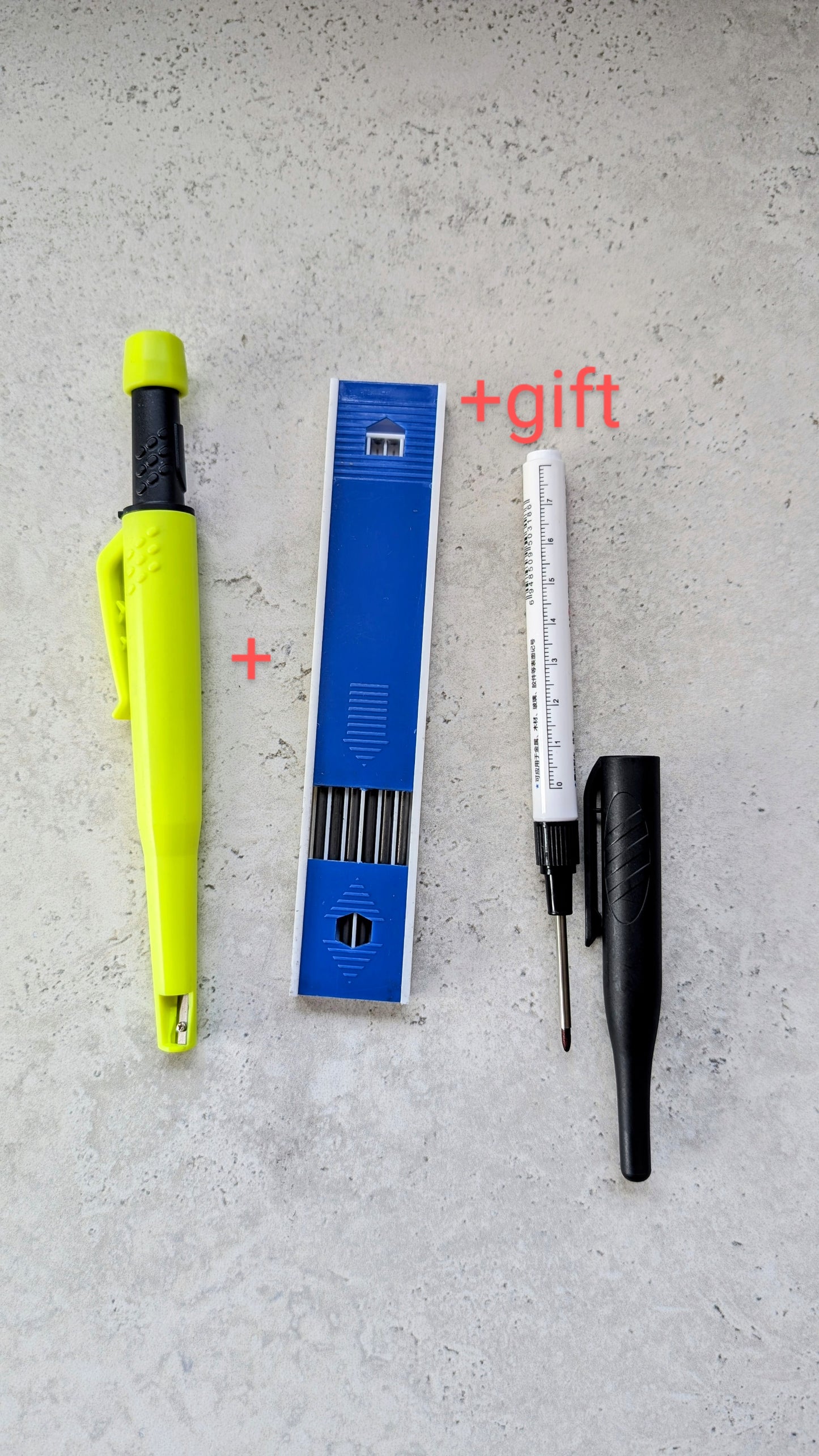 Deep Hole Pencil β Ideal for Tiling and Finishing Work