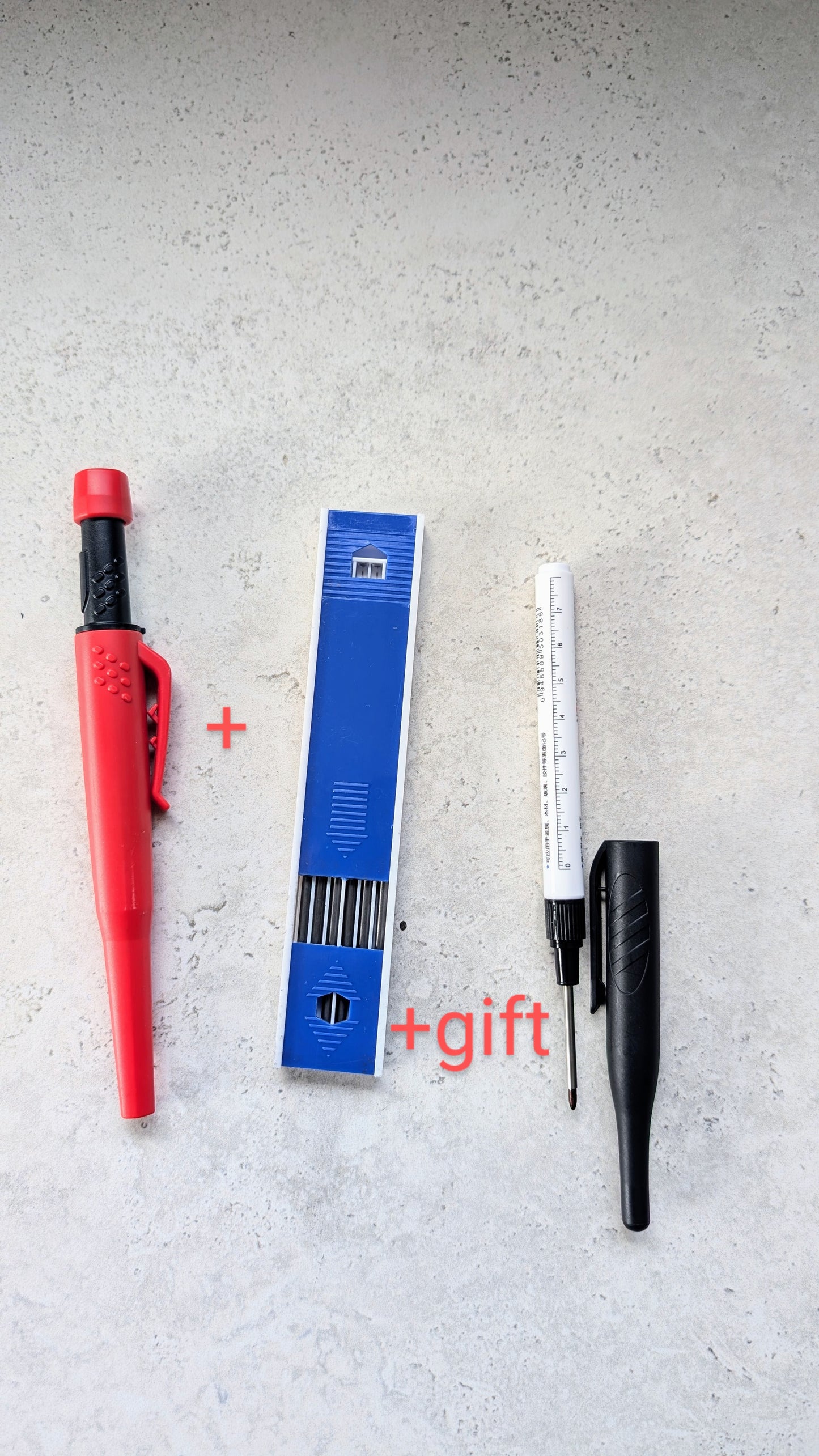 Deep Hole Pencil β Ideal for Tiling and Finishing Work