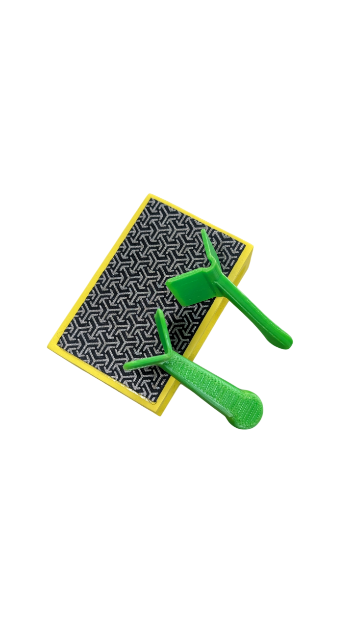 Epoxy mitre shaping tool