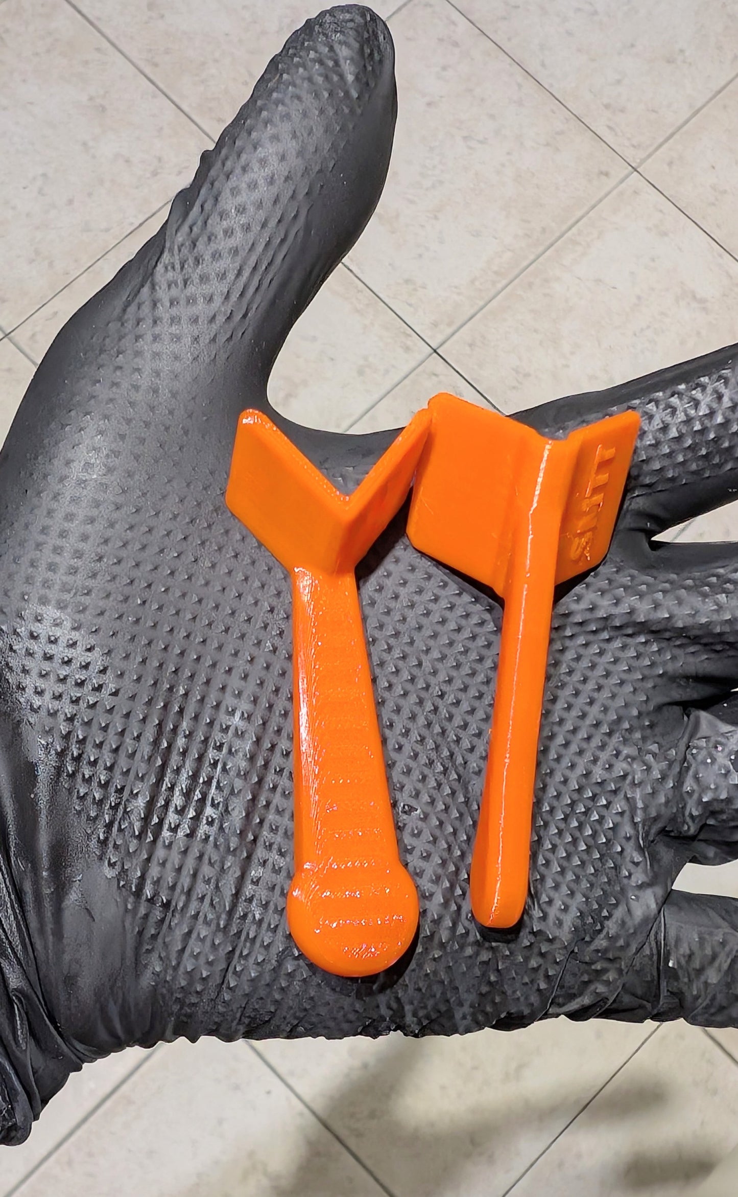 Epoxy mitre shaping tool