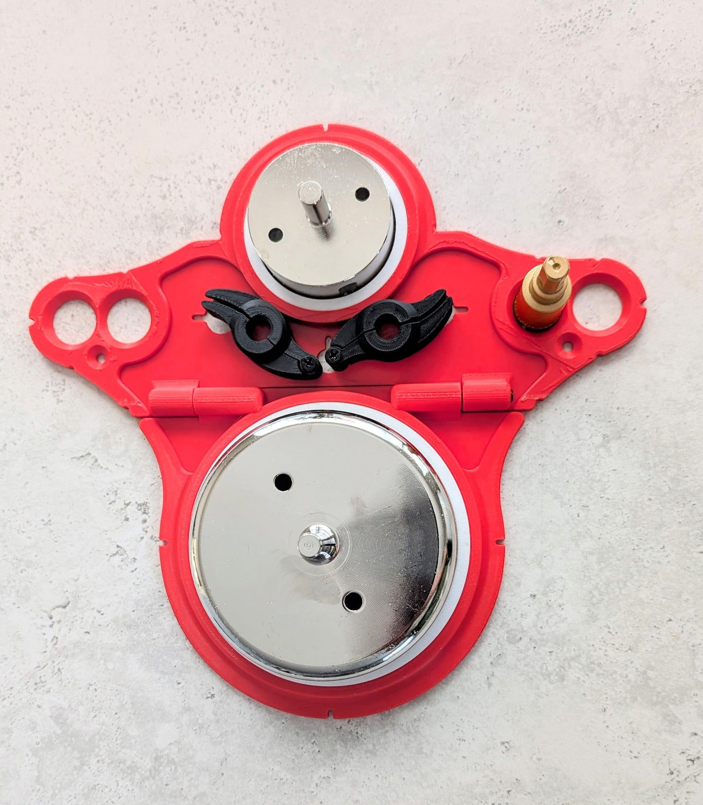 Wall-Hung Toilet Drill Hole Locator – Dual-Size Template