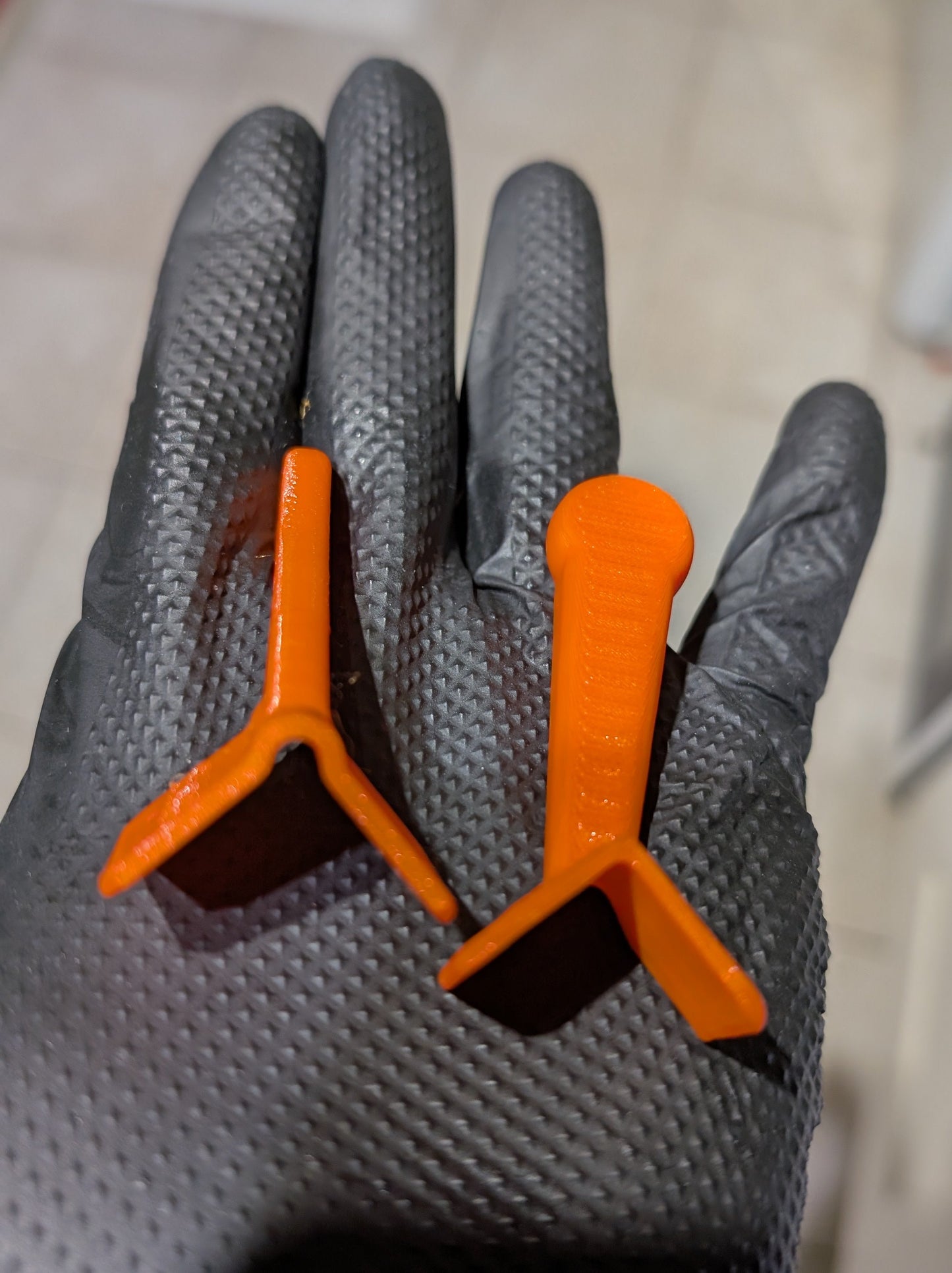 Epoxy mitre shaping tool