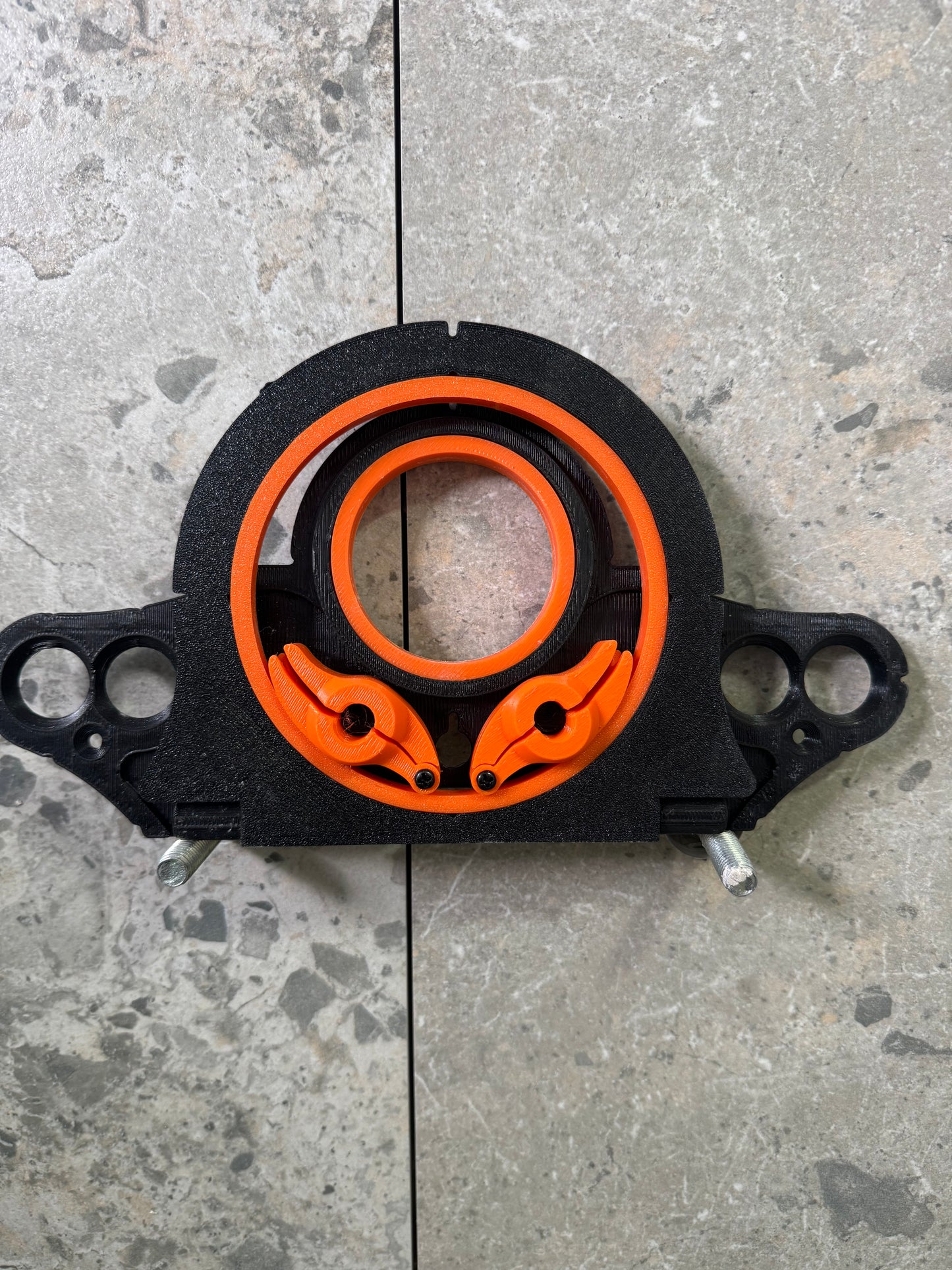 Wall-Hung Toilet Drill Hole Locator – Dual-Size Template