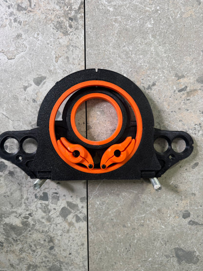 Wall-Hung Toilet Drill Hole Locator – Dual-Size Template