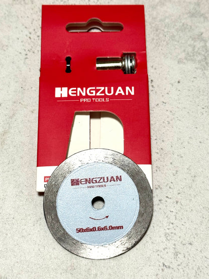 Ultra-Thin Sintered Diamond Saw Blade 50×6×0.6×6 mm – For Mini Grinders & Rotary Tools