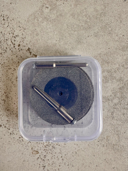 Diamond Cutting Disc Set SILVER (10 Discs + 2 Holders)