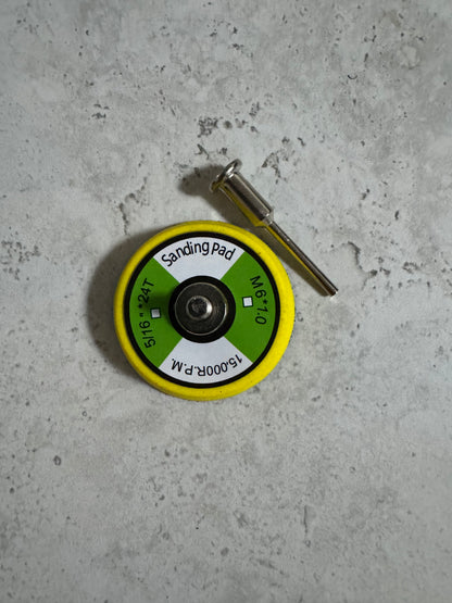 Sanding Pad Holder – 50 mm (Velcro) for Rotary Tools, Dremel & Drills