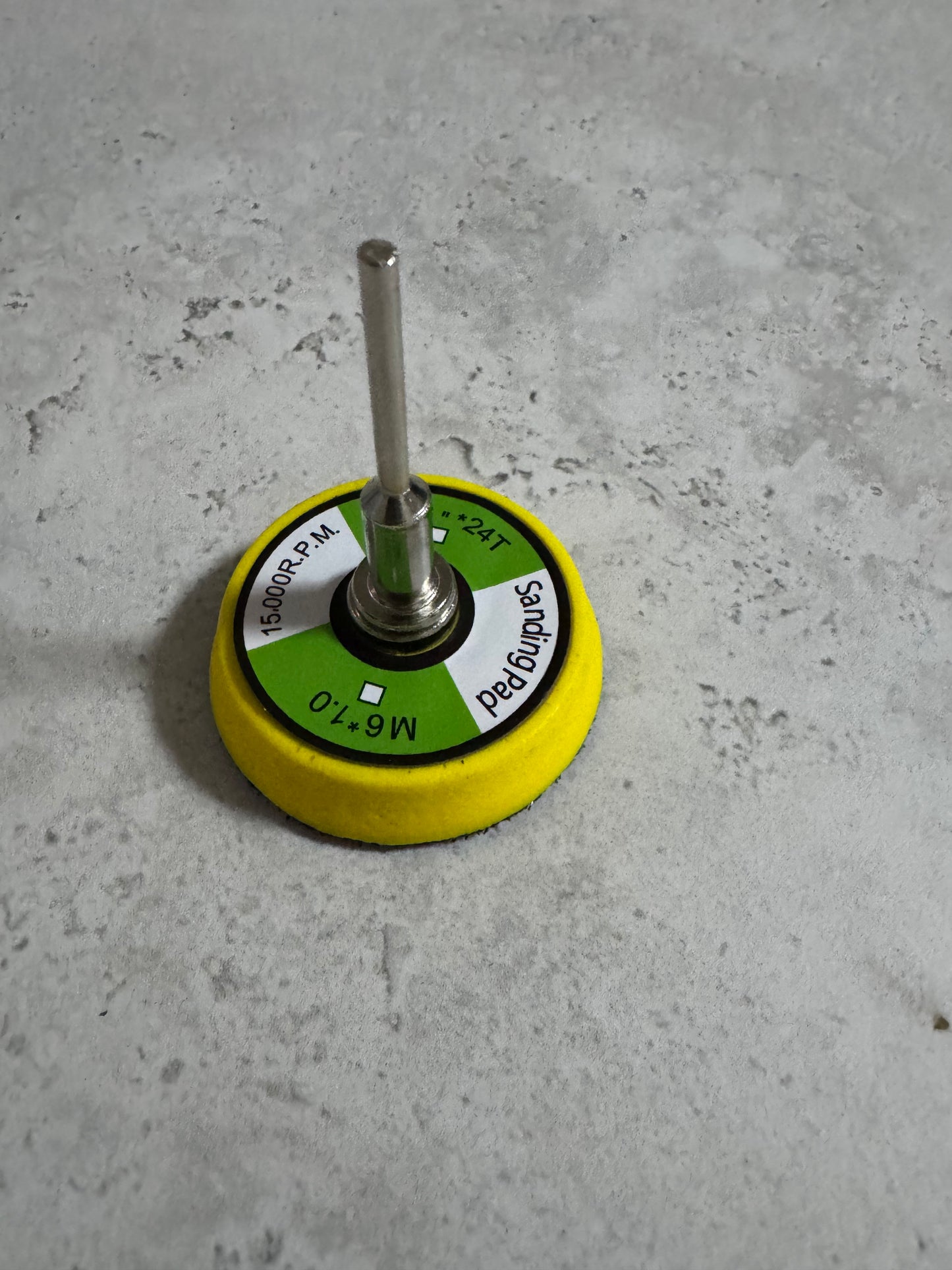 Sanding Pad Holder – 50 mm (Velcro) for Rotary Tools, Dremel & Drills