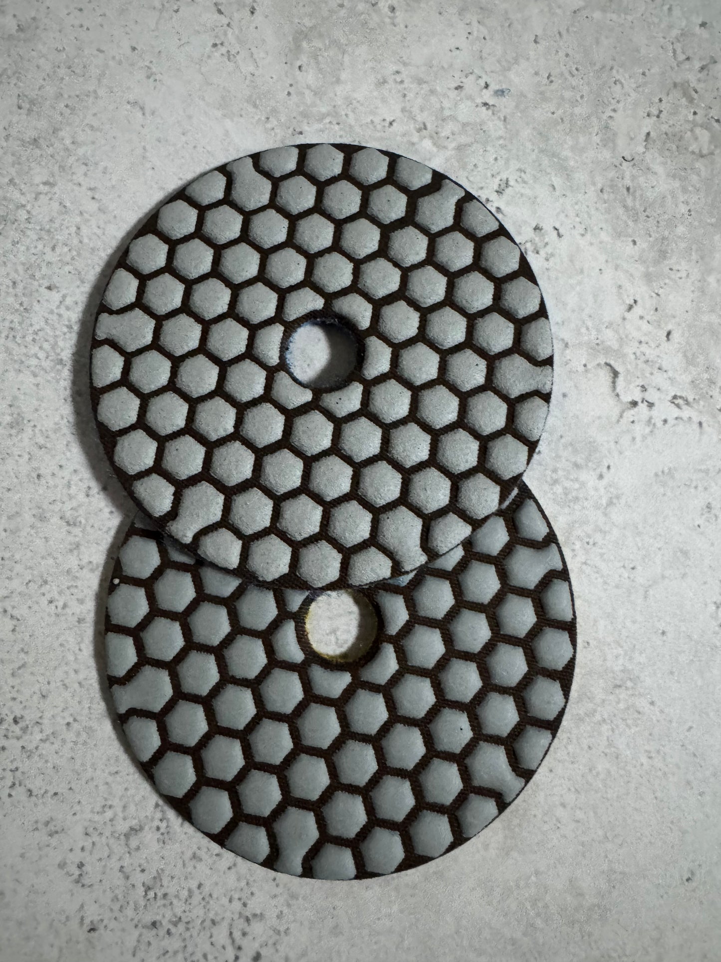 Diamond Polishing Pads – 100 mm (Grit 50 & 100) – Dry Use