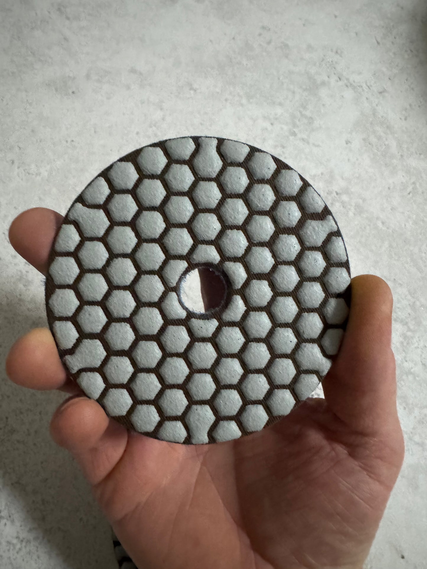 Diamond Polishing Pads – 100 mm (Grit 50 & 100) – Dry Use