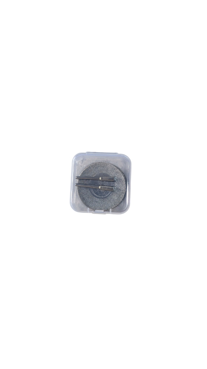 Diamond Cutting Disc Set SILVER (10 Discs + 2 Holders)
