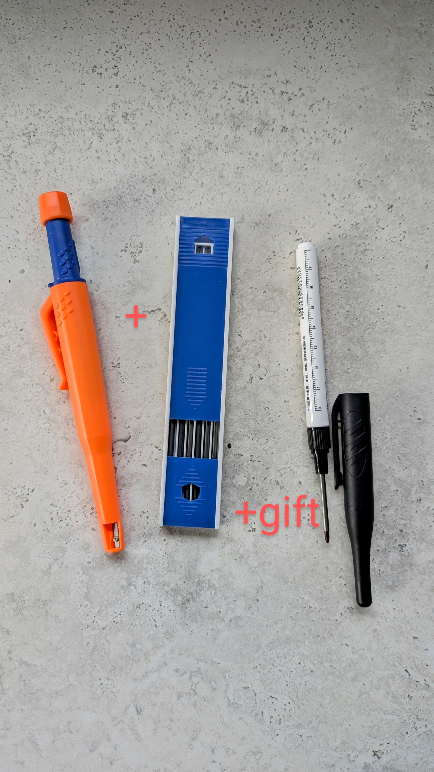 Deep Hole Pencil – Ideal for Tiling and Finishing Work