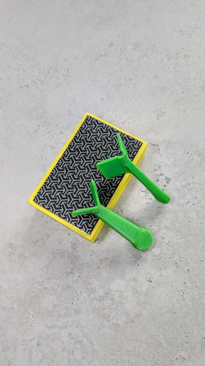 Epoxy mitre shaping tool