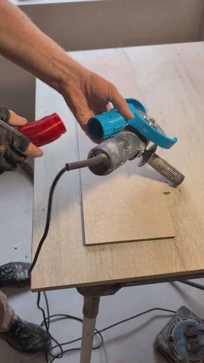 45° Tile Mitre Cutting Dust Extraction Shroud