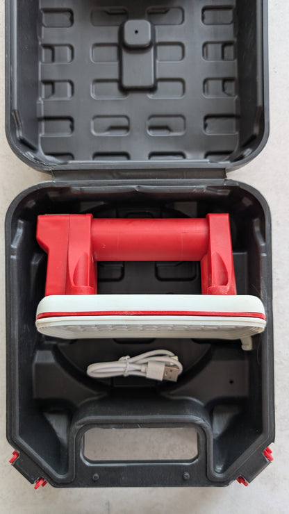 Vacuum Suction Cup with Automatic Pump (93×170 mm, up to 100 kg) + Case