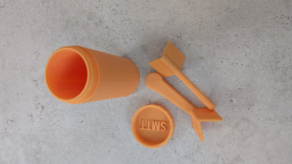 Epoxy mitre shaping tool