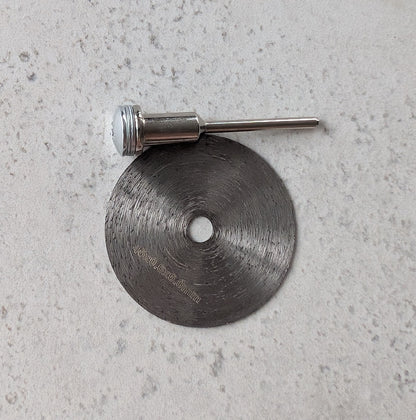 Diamond Cutting Disc 45 mm for Precise Ceramic & Porcelain Cutting (Wet Use, Holder Included)