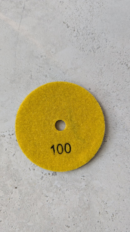 Premium Metallized Polishing Pad RIJILEI – Grit #50 / #100