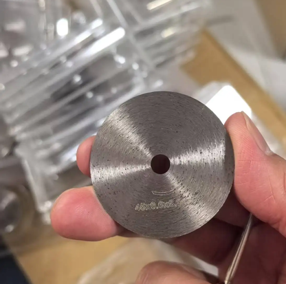 Diamond Cutting Disc 45 mm for Precise Ceramic & Porcelain Cutting (Wet Use, Holder Included)