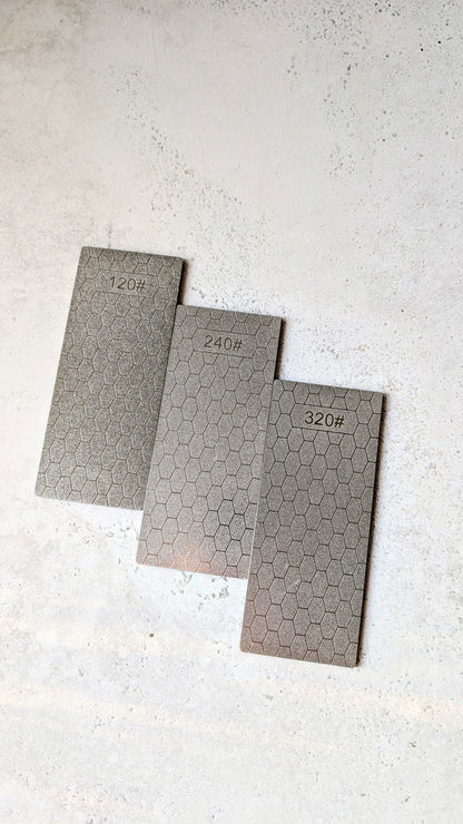 Diamond Hand Pad – Grit 120 / 240 / 320