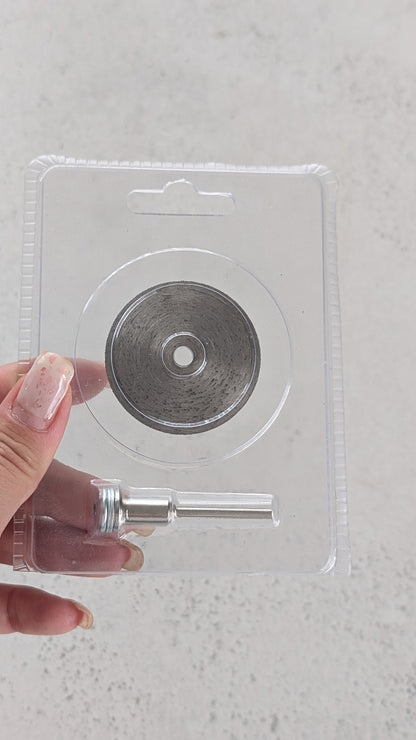 Diamond Cutting Disc 45 mm for Precise Ceramic & Porcelain Cutting (Wet Use, Holder Included)