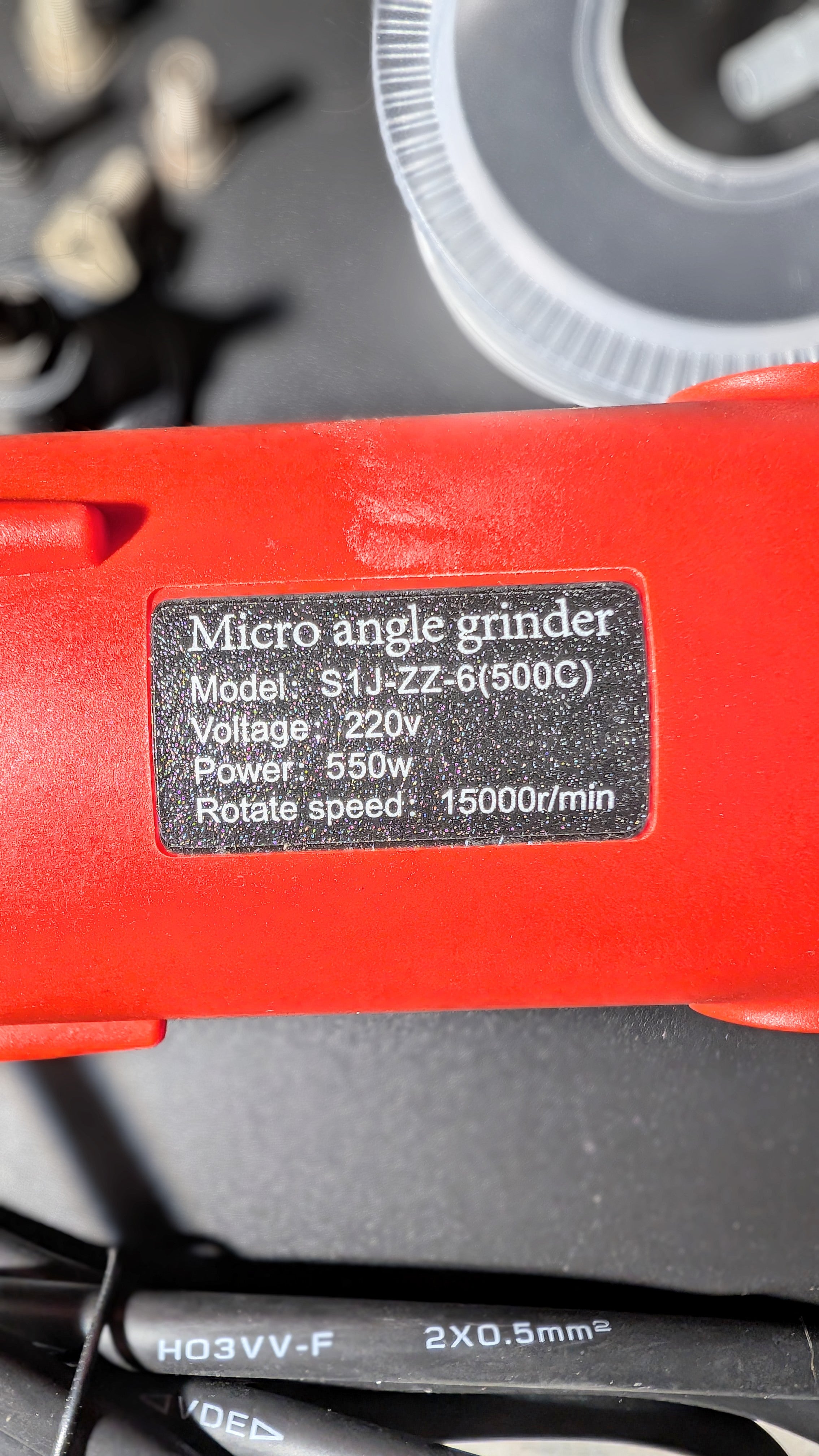 Compact Multifunctional Micro Angle Grinder – 500W – SM Tiling Tools