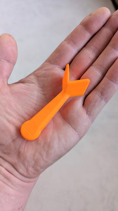 Epoxy mitre shaping tool