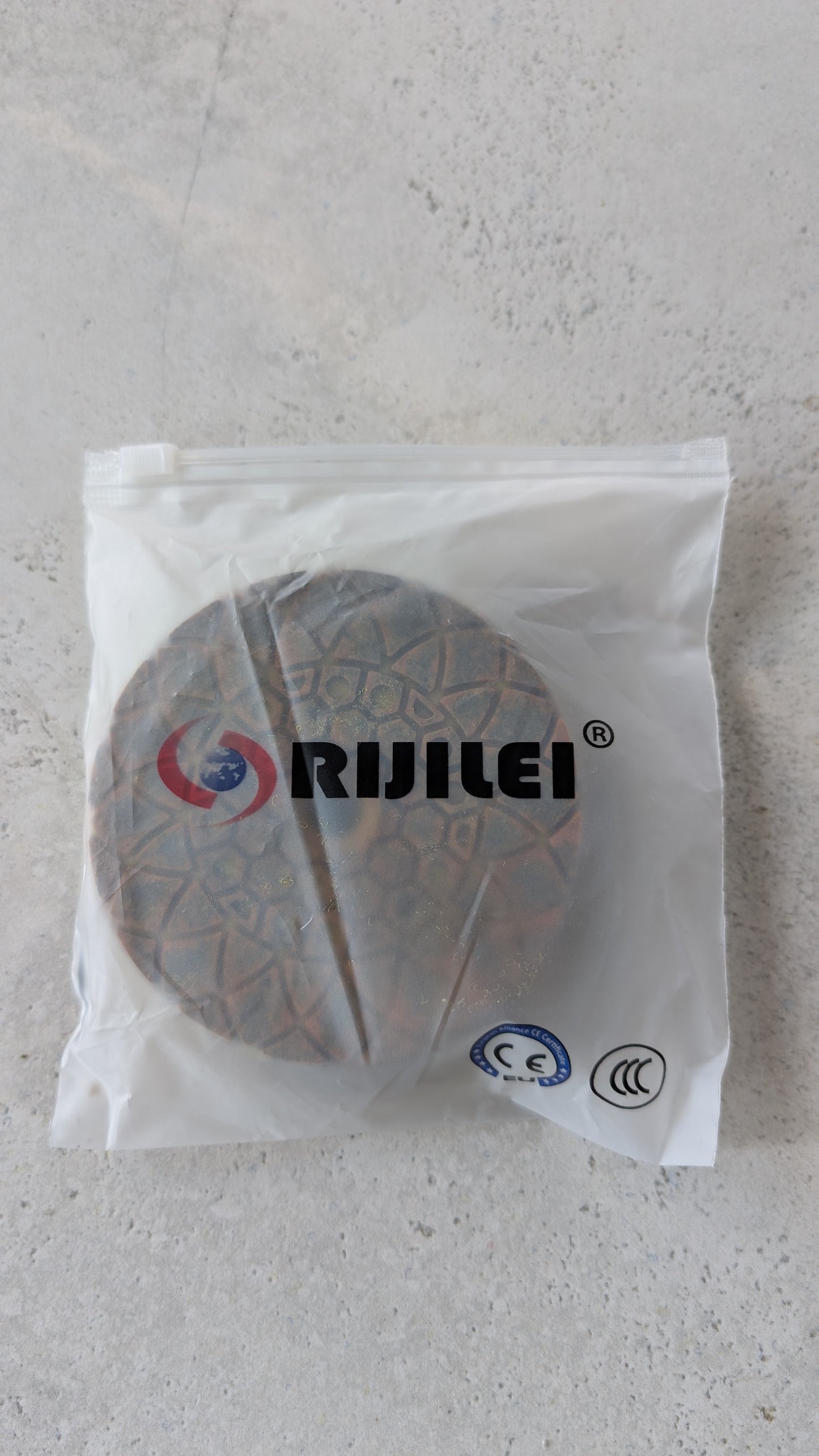 Premium Metallized Polishing Pad RIJILEI – Grit #50 / #100