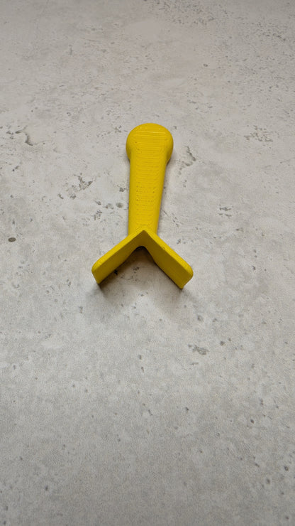 Epoxy mitre shaping tool