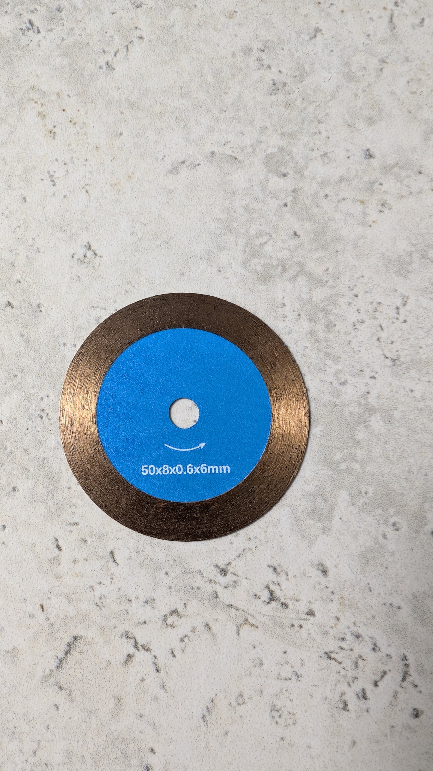 55mm Ultra-Thin Diamond Tile Cutting Disc 0.6mm | Porcelain & Ceramic | Mini Grinder Blade