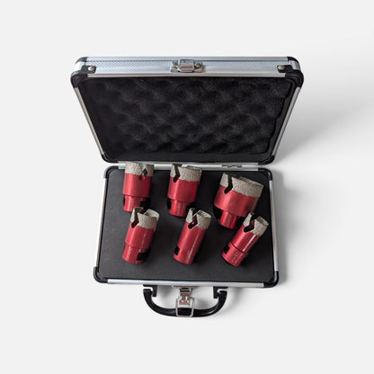 Slotted Diamond Hole Saw Set