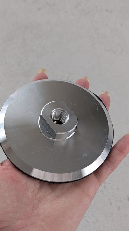 Aluminium Backing Pad for 100 mm Polishing Discs, M14 Thread