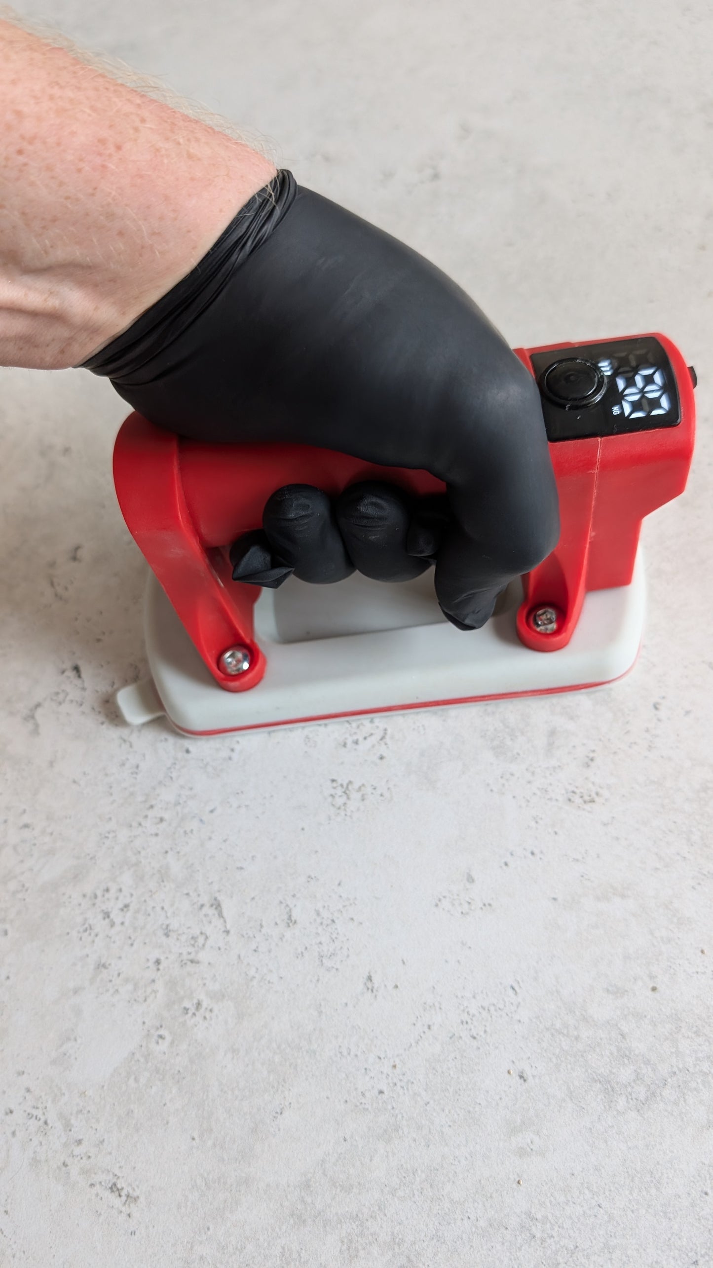 Vacuum Suction Cup with Automatic Pump (93×170 mm, up to 100 kg) + Case