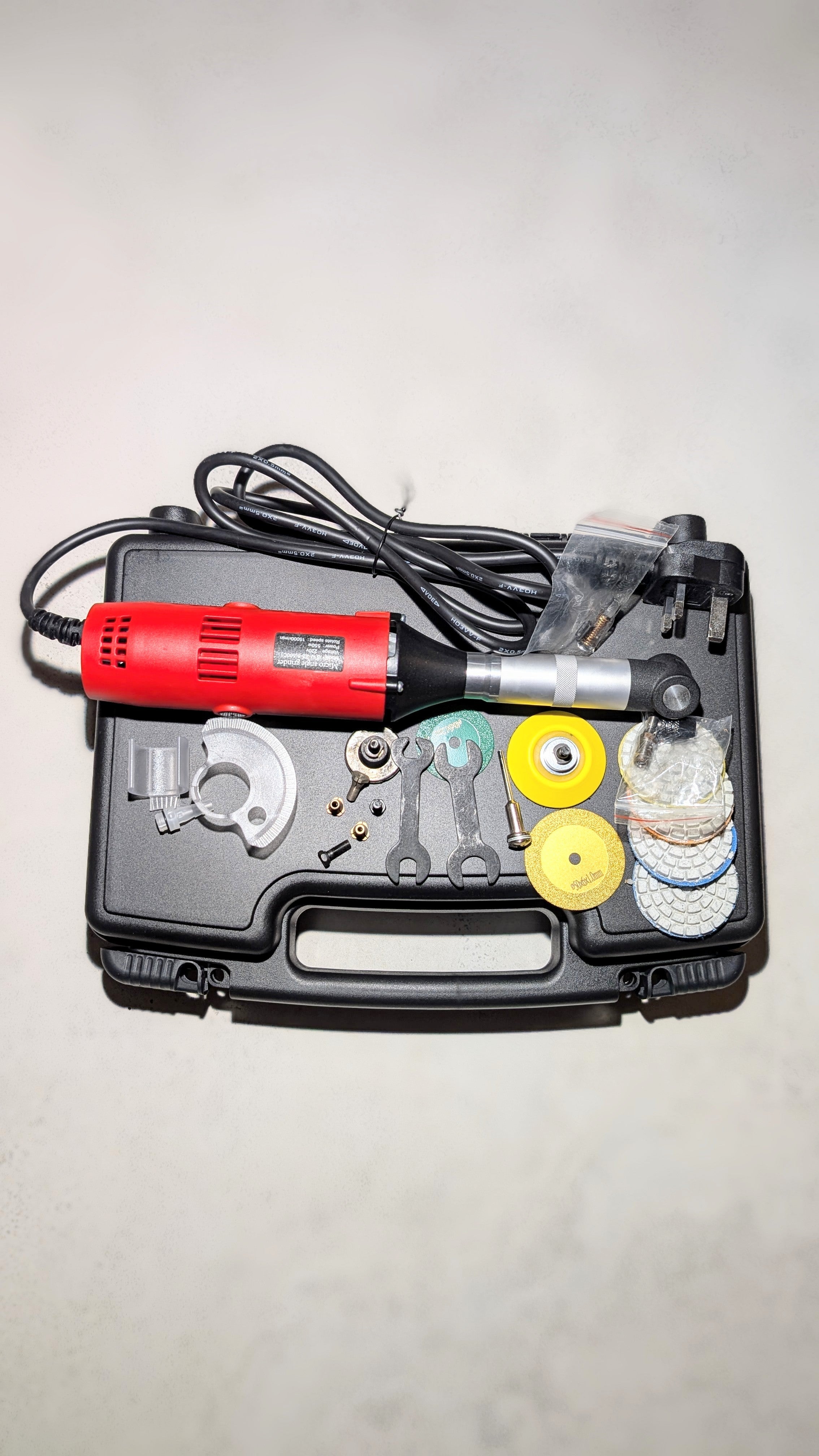 Compact Multifunctional Micro Angle Grinder – 500W – SM Tiling Tools