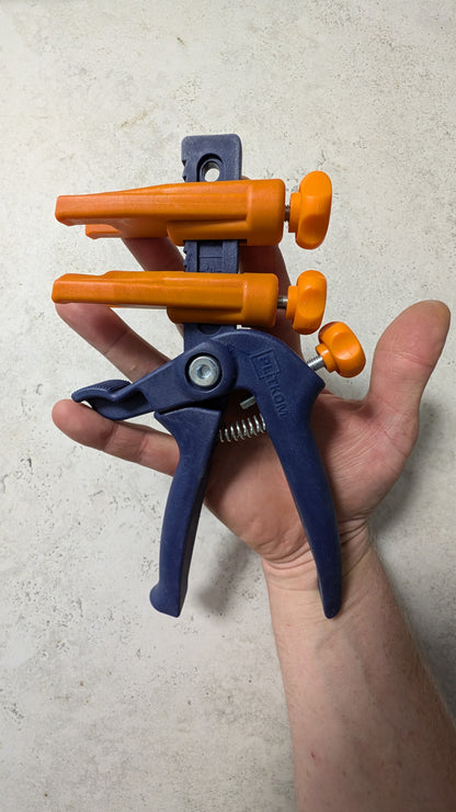 PLITKOM Tile Levelling System Pliers 2-in-1