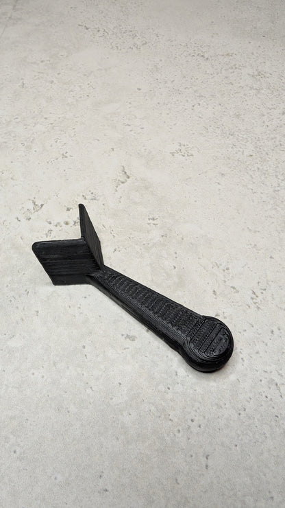 Epoxy mitre shaping tool