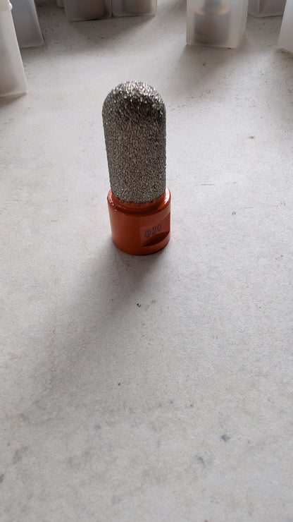 Rounded Cylindrical Diamond Burr