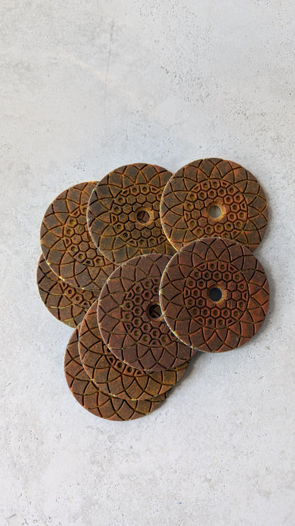 Premium Metallized Polishing Pad RIJILEI – Grit #50 / #100
