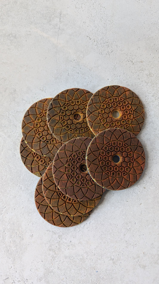 Premium Metallized Polishing Pad RIJILEI – Grit #50 / #100