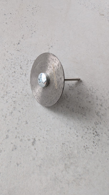 Diamond Cutting Disc 45 mm for Precise Ceramic & Porcelain Cutting (Wet Use, Holder Included)