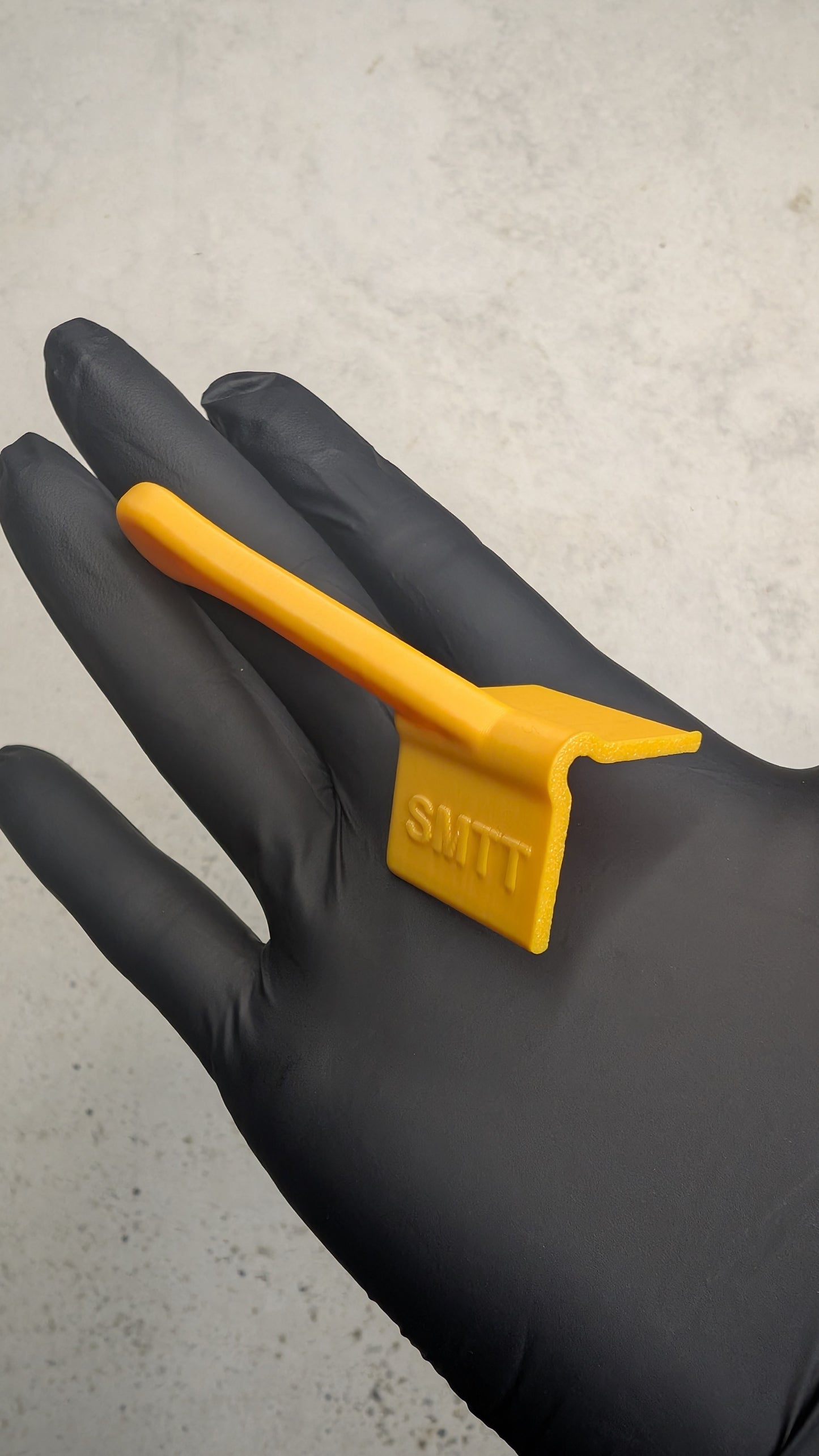 Epoxy mitre shaping tool