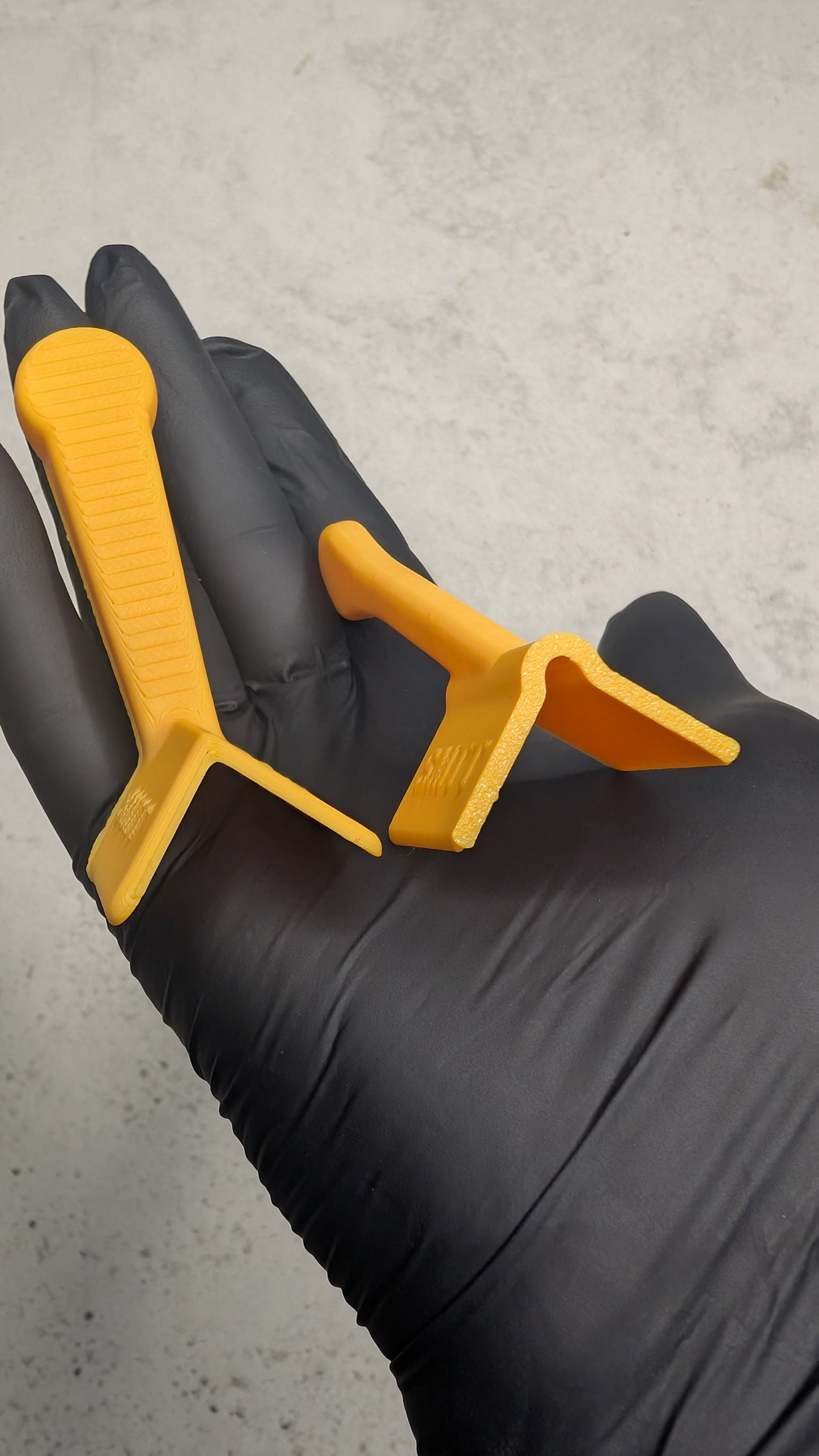 Epoxy mitre shaping tool