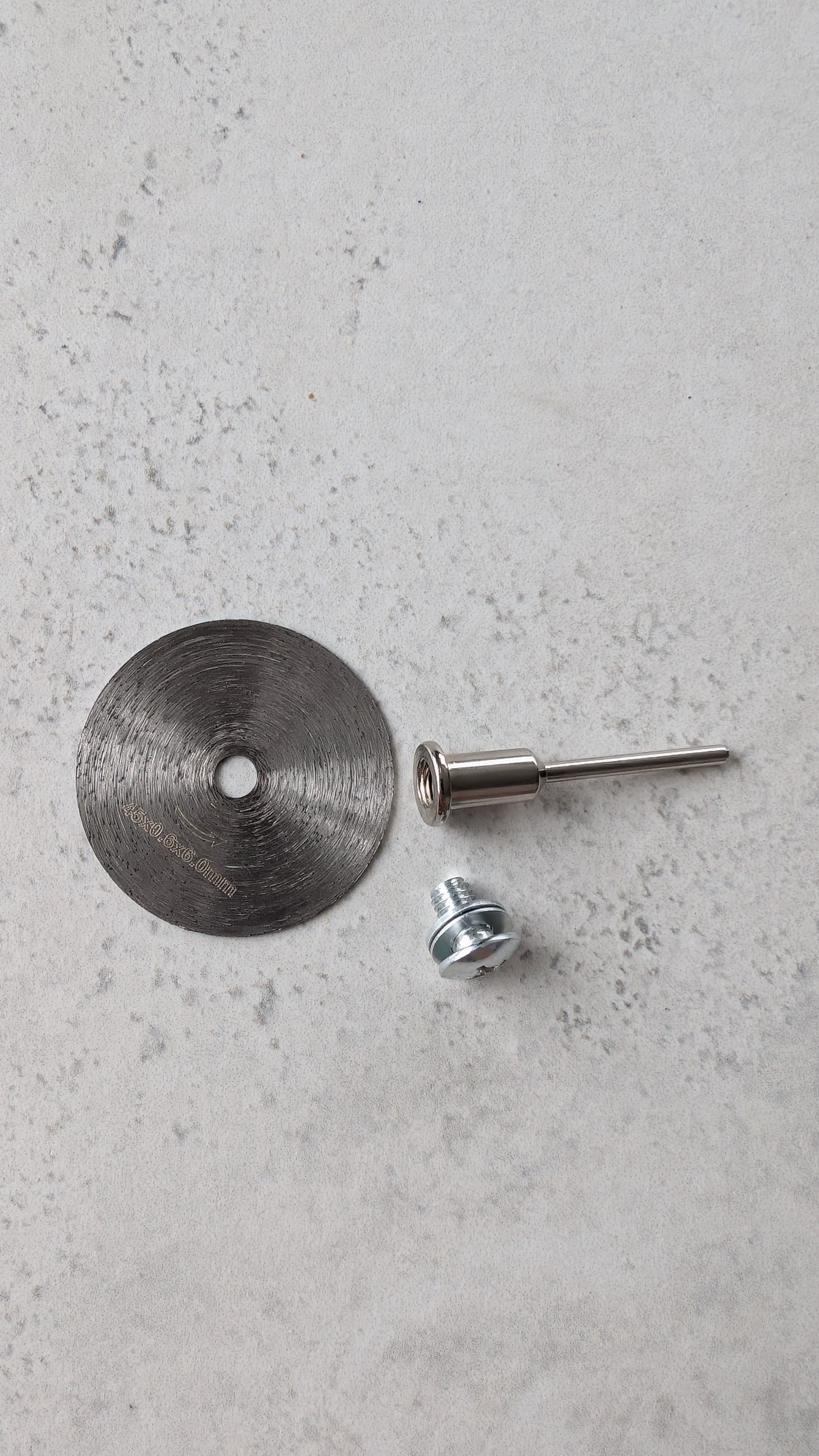 Diamond Cutting Disc 45 mm for Precise Ceramic & Porcelain Cutting (Wet Use, Holder Included)