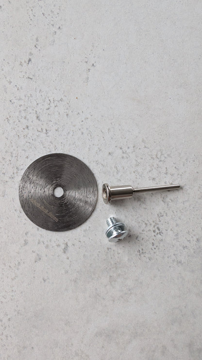 Diamond Cutting Disc 45 mm for Precise Ceramic & Porcelain Cutting (Wet Use, Holder Included)