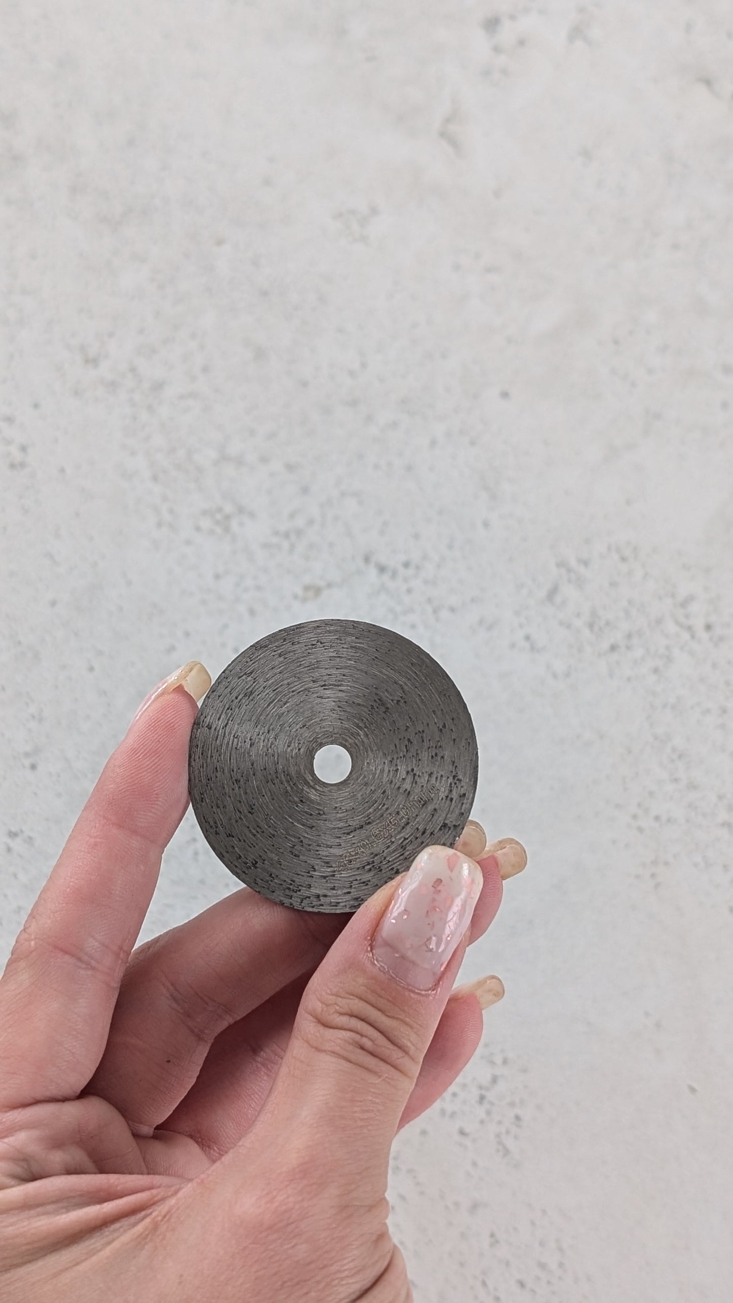 Diamond Cutting Disc 45 mm for Precise Ceramic & Porcelain Cutting (Wet Use, Holder Included)