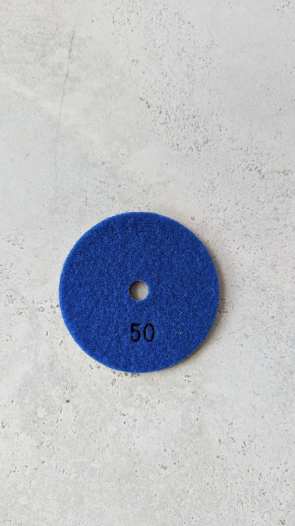 Premium Metallized Polishing Pad RIJILEI – Grit #50 / #100