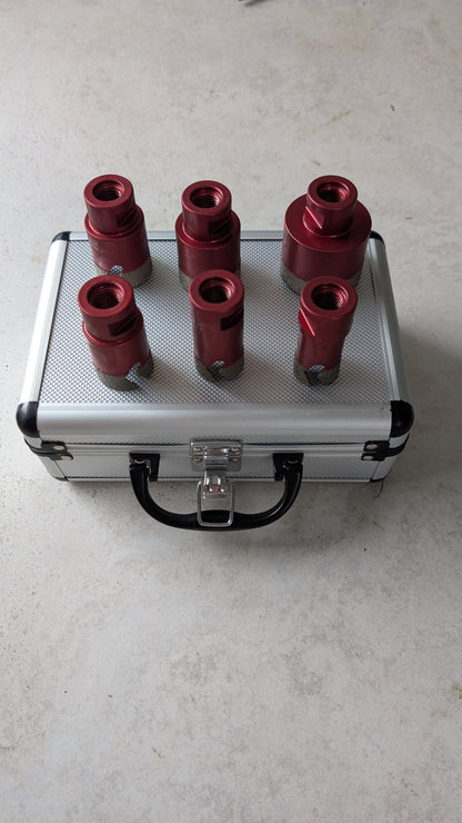 Slotted Diamond Hole Saw Set