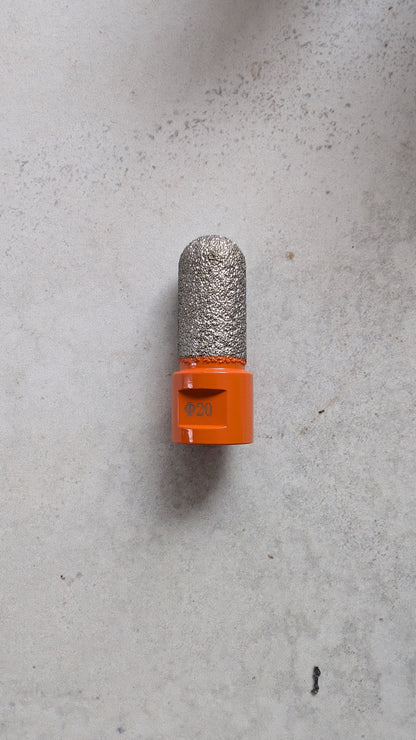 Rounded Cylindrical Diamond Burr