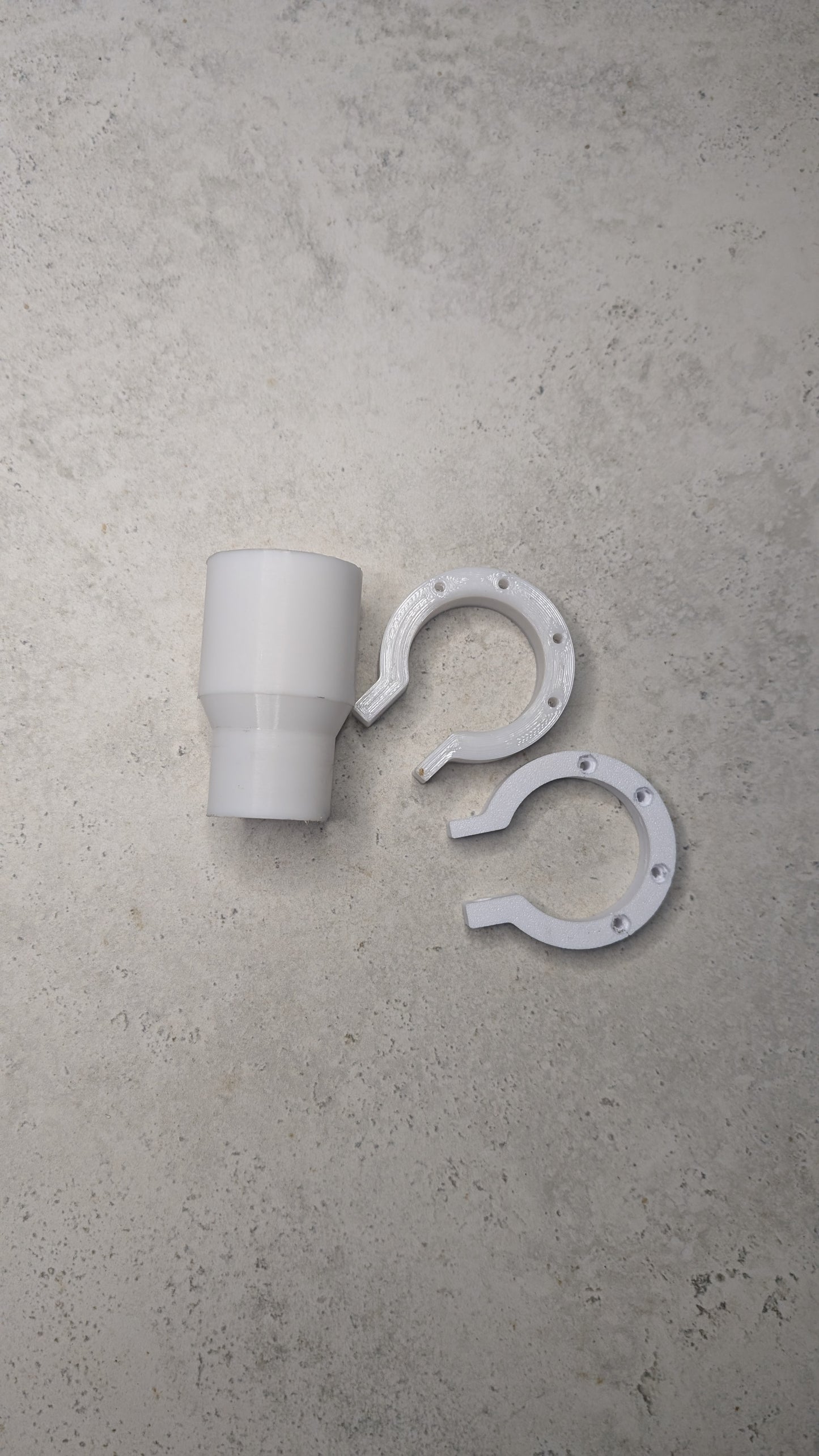 Angle Grinder Dust Extraction Shroud for 45° Tile Mitre Cutting