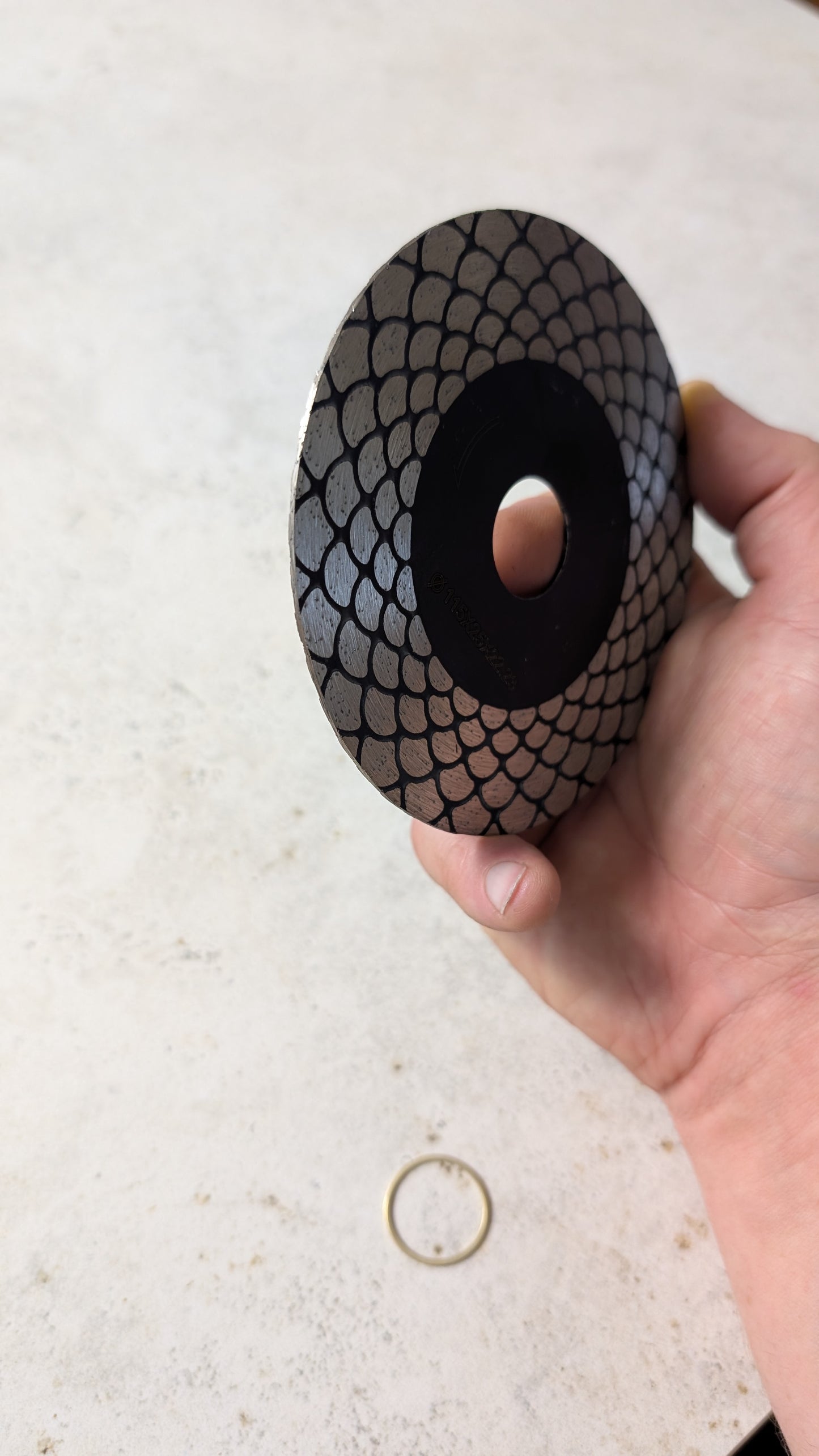 Segmented Mitre Cutting Disc – 115 mm black color